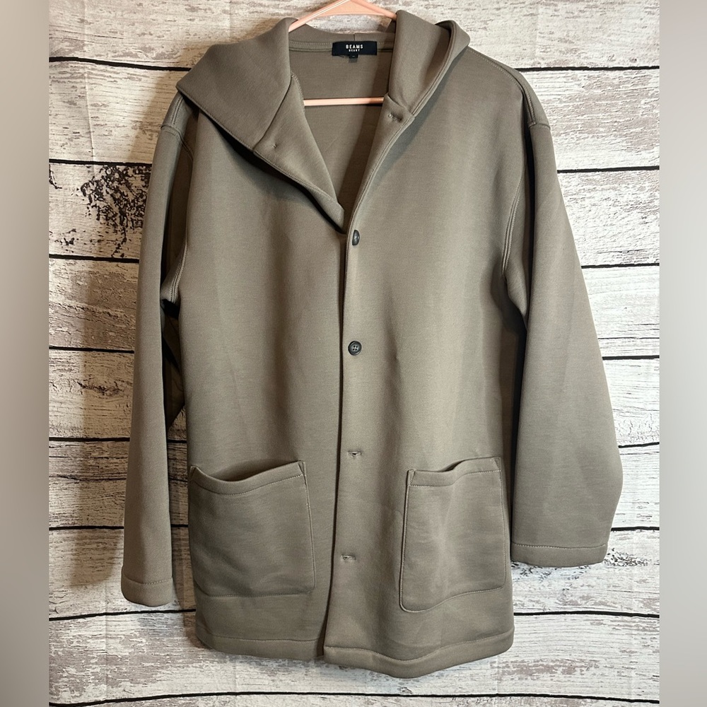 Beams Heart Women M Hooded Cardigan